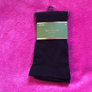 NWT KATE SPADE Black Tights